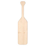 Darice Unfinished Wood Paddle, Natural Color, 23.875” x 5.25” x 0.75” – Ready to Decorate, Unfinished Craft Wood - Ideal for Greek Life, Nautical Craft Projects and More