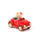 WOODERFUL LIFE Wooden Vehicle Music Box | Hello Kitty | 1034712 | Popular Sanrio Craft Gift for Family Friend to Build Plays - Jack and Jill