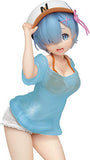 Taito Re:Zero Precious Figure Rem~ T Shirts on Swimwear~ Renewal, Multiple Colors (T83330)