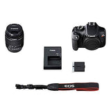 Canon EOS Rebel T100/4000d DSLR Camera with 18-55mm f/3.5-5.6 Zoom Lens and Advanced Accessory Bundle: Bundle Includes - SanDisk Ultra 62GB Memory Card, Tripod, Backpack,& Much More (18pc Bundle)