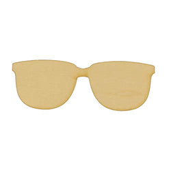 Unfinished Sunglasses Wood Cutout Available in a Variety of Sizes and Thicknesses (1/4" Thickness, Small 5" x 1.75" (Package of 10))
