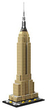 LEGO Architecture Empire State Building 21046 New York City Skyline Architecture Model Kit for Adults and Kids, Build It Yourself Model Skyscraper (1767 Pieces)