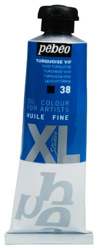 Pebeo Studio Xl Fine Oil 37-Milliliter, Vivid Turquoise