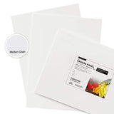 PHOENIX Painting Canvas Panel Boards - 12x16 Inch / 12 Pack - 1/8 Inch Deep Super Value Pack for Oil & Acrylic Paint