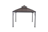 Sunjoy Harper Gazebo, Large, Black