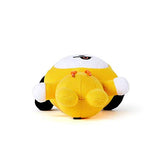 Plush Toy Cushion Plush Doll Cushion Pillow Warm Bolster Cute Cartoon Pillow Soft Animal Stuffed Doll Toy (Yellow Puppy)