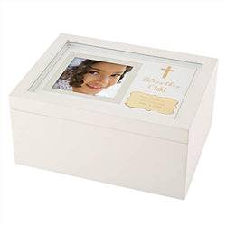 Things Remembered Personalized Bless This Child Keepsake Box with Engraving Included