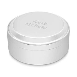 Things Remembered Personalized Round Keepsake Box with Engraving Included