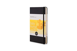Moleskine Passion Journal, Baby, Hard Cover, Large (5" x 8.25") Black