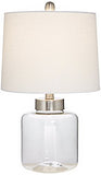 Glass Canister Small Fillable Accent Lamp