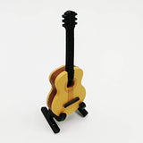 1:18 Cool Beans Boutique Miniature Dollhouse Musical Instrument DIY Kit – Classic Guitar (Assembly Required) – 1:18 Scale Miniature (1182005Guitar)