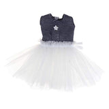 Prettyia 1/4 BJD MSD Dress Sleeveless Princess Dress Pettiskirt for Night Lolita Doll