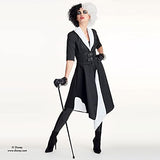 Simplicity UR10980R5 Disney's Cruella Misses' Unitard and Coat Costume Sewing Pattern for Cosplay and Halloween, Design Code R10980, Sizes 14-22, 100% Paper