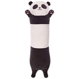 courti Plush Toy,Cute Plush Panda Doll,Cartoon Panda Soft Plush Long Throw Pillow,Cotton Panda Pillow Cuddly Stuffed Cute Plush Doll Toy Gift for Kids Girlfriend (50/70cm)