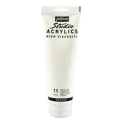 Studio Acrylics 250-Milliliter Acrylic Paint, Titanium White