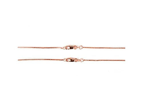 Darice JD Chain 18" Venetian 1.05mm Rose Gold 2pc