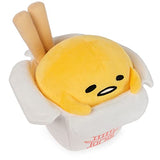 GUND Sanrio Gudetama The Lazy Egg Stuffed Animal, Gudetama Takeout Container Plush Toy for Ages 8 and Up, 9.5”