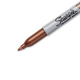 Sharpie Permanent Markers, Fine Tip - Assorted Metallic Colours, Pack of 3