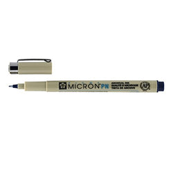 Sakura Pigma Micron PN Pen, 0.4–0.5 mm Line Width, Blue/Black (XSDK-PN-243)