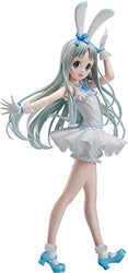 FREEing Anohana: The Flower We Saw That Day The Movie: Menma (Rabbit Ears Version) 1:4 Scale PVC Figure, Multicolor