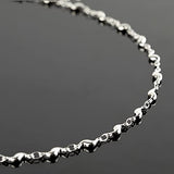 UMAOKANG 16.4 Feet Stainless Steel Jewelry Making Chain, Silver Necklace Bracelet Chain for Women Jewelry DIY Chain Bulks