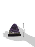 JIC Gem Natural Class 1 Polished Deep Purple Uruguay Amethyst Crystal Cluster Home Decor: 1-2 Lb