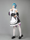 Cosfun Rem Ram Maid Dress Cosplay Costume for Halloween mp004175 (X-Small)