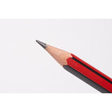 Staedtler 110 Tradition - Graphite Pencil 2H black / red