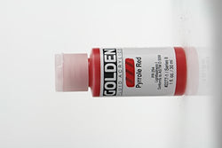 Golden Fluid Acrylics - Pyrrole Red - 1 oz Bottle