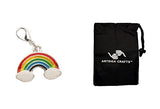 Darice Jewelry Making Charms Statement Lobster Claw Rainbow (3 Pack) 1999-7383 Bundle with 1