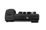 Sony a6000 mirrorless Camera Bundle 16-50mm F3.5-5.6 and 55-210mm F4.5-6.3 Lens, 32GB Card, case (Renewed)