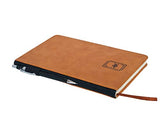 ACE Music Notebook | Leather Hardcover | Songwriting Journal | Staff Paper Notebook