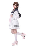 LTAKK Lolita Sailor Dress Women School Uniform Pink Nautical Dress kawaii Anime Cosplay Costume-2XL