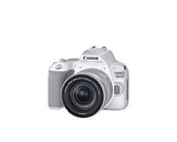 Canon EOS REBEL SL3 Digital SLR Camera with EF-S 18-55mm Lens Kit, Built-in Wi-Fi, Dual Pixel CMOS AF and 3.0 inch Vari-angle Touch Screen, White