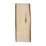 Walnut Hollow Rustic Basswood Plank 23" with Live Edge Wood (Pack of 6) - for Wood Burning, Home Décor, and Rustic Weddings