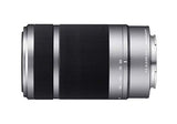 Sony E 55-210mm F4.5-6.3 OSS Lens for Sony E-Mount Cameras Silver (Renewed)