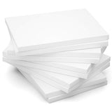 GOTIDEAL Stretched Canvas, 8x10" Inch Set of 10, Primed White - 100% Cotton Artist Canvas Boards for Painting, Acrylic Pouring, Oil Paint Dry & Wet Art Media