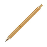 Pentel EnerGel Alloy Retractable Liquid Gel Pen, Gold Barrel, Black Ink, in gift box with info band