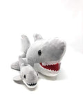 14" Shark Stuffed Animal | Great White Animal Toy Plush| Gifts for Kids | 2 Piece Set Mamma and BabyShark Soft Plush