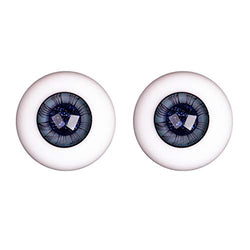 HMANE BJD Dolls Eyes, 16mm Glass Eyeball for BJD Dolls - Sunrise (No Doll)