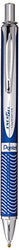 PENTEL EnerGel Alloy RT Retractable Liquid Gel Pen, .7mm, Blue Barrel, Black Ink (BL407CA)