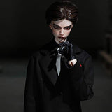 MEESock 71.5cm Handsome Man BJD Doll 1/3 SD Doll 28.1inch Ball Jointed Dolls Handmade Simulation Doll Toy, with Clothes Shoes Wig Makeup, High-Grade Resin Material
