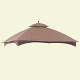 Sunjoy 110109222 Original Replacement Canopy for Bellagio Gazebo (10X12 Ft) L-GZ933PST Sold at Homedepot, Beige