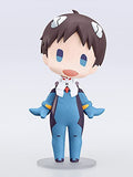 Rebuild of Evangelion: Shinji Ikari Hello! Good Smile Mini Figure, Multicolor