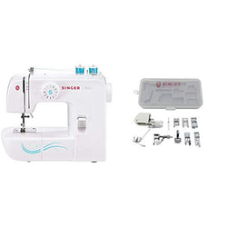 SINGER | Start 1304 Sewing Machine with Accessory Kit, Including 9 Presser Feet, Twin Needle, and Case