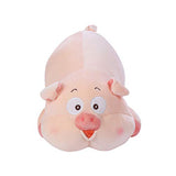 Muabobo Pig Plush Stuffed Animal Toy Hugging Pillow 17.7" for Birthday Gift