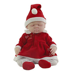 Baby Doll 16 in, Reborn Baby Dolls, Not Vinyl Dolls, Realistic Soft Silicone Newborn Baby Doll, Real Full Body Silicone Reborn Baby Dolls (Standard -Bald-Girl)