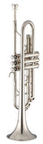 Kaizer TRP-1000NK Standard B Flat Bb Student Trumpet - Nickel Silver