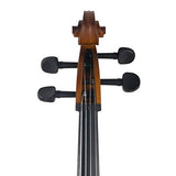 Full Size 4/4 Cello,Handmade Varnish Solid Wood Cello Kit with Bag, Bow, Rosin for Adults Student Beginners Amateurs. (Coffee)