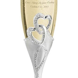 Things Remembered Personalized Intertwined Hearts Wedding Set with Engraving Included